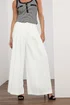 Star By Julien Macdonald White Pleated Wide Leg Trousers - 10 Image 2
