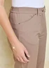 Cotton Traders Light Taupe Classic Chino Crop Trousers - 10 Image 3