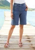 Cotton Traders Stonewash Ladies Denim Shorts - 20 Image 2