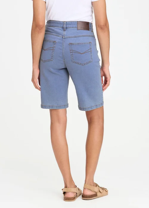Cotton Traders Mid Stonewash Ladies Denim Shorts - 12 Image 3