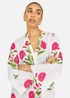 Yumi White Cotton Floral Tunic - 8 Image 3