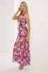 Star By Julien Macdonald Pink Floral Tassel Detail Dress - 12 Image 1