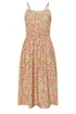 PixieGirl Petite Pink Floral Midi Dress - 12 Image 5
