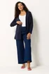 M&Co Navy Blue Cardigan - 18-20 Image 2