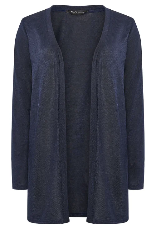 M&Co Navy Blue Cardigan - 18-20 Image 5