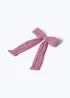 Flitzy Pink Cloth Bow Clip - One Size Image 2