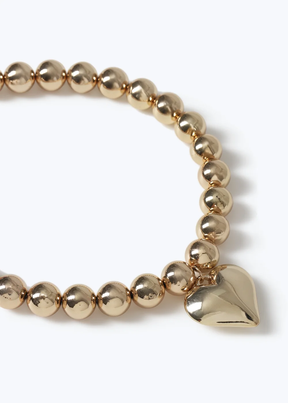 Muse Gold Heart Charm Necklace - One Size Image 2