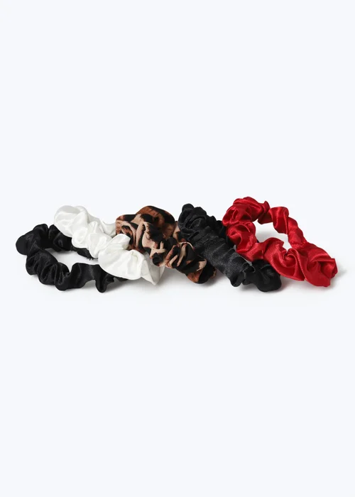 Muse 5PK Leopard Hair Srunchies - One Size Image 1