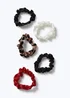 Muse 5PK Leopard Hair Srunchies - One Size Image 2
