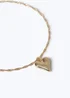 Muse Gold Heart Anklet - One Size Image 2