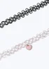 Flitzy 2pk Heart Choker Pack Multi - One Size Image 2