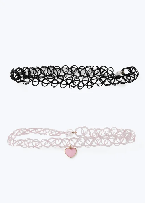 Flitzy 2pk Heart Choker Pack Multi - One Size Image 3
