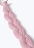 Flitzy Pink Braid Fake Hair Pink - One Size Image 2