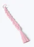Flitzy Pink Braid Fake Hair Pink - One Size Image 3