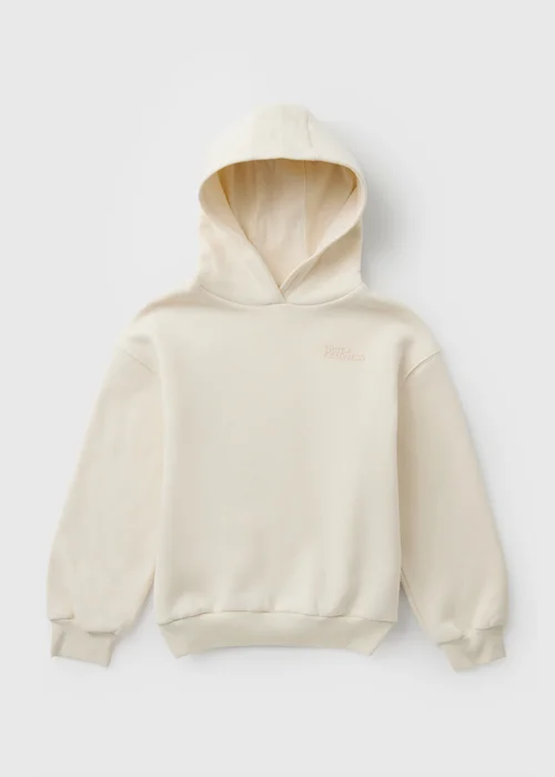 Girls Cream True Kindness Hoodie (7-15yrs) - 7 Yrs Image 1