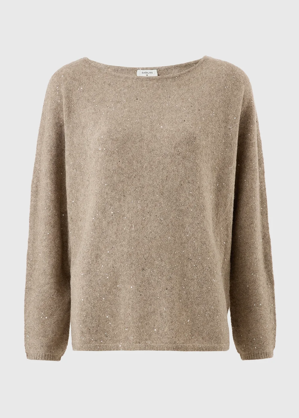 Mocha Sequin Yarn Sweatshirt - XS Image 5