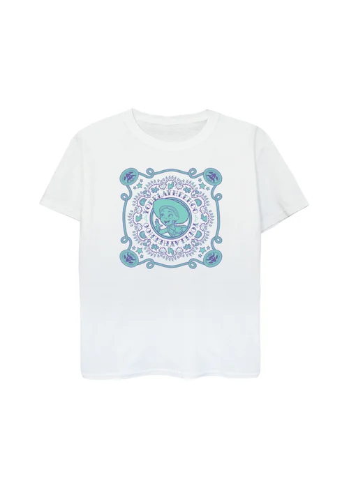 Ada & Ted Disney Toy Story Jessie Scarf Girls White Graphic T-Shirt (3-13 Years) - 9-11 Yrs Image 1