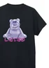 Ada & Ted Disney Toy Story Lotso Metal Balloon Girls Black Graphic T-Shirt (3-13 Years) - 12-13 yrs Image 2