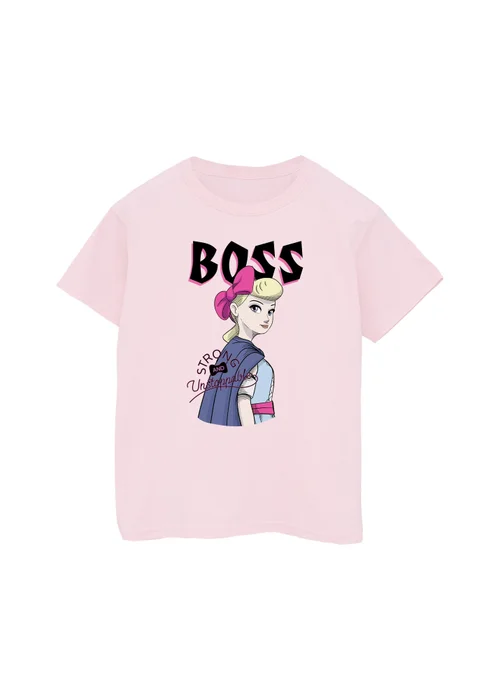 Ada & Ted Disney Toy Story Bo Peep Boss Girls Pink Graphic T-Shirt (3-13 Years) - 7-8 Yrs Image 1