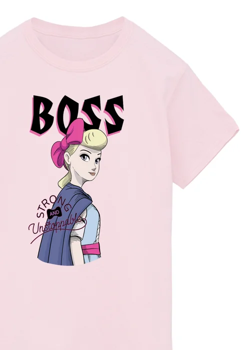 Ada & Ted Disney Toy Story Bo Peep Boss Girls Pink Graphic T-Shirt (3-13 Years) - 7-8 Yrs Image 2