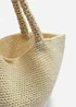 Where's That From Elowen Cream Mesh Shopper Shoulder Bag - One Size Image 3