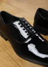 Where's That From Nick Black Oxford Wide Fit Lace Up Work Dress Shoes - 9 Image 2