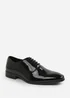 Where's That From Nick Black Oxford Wide Fit Lace Up Work Dress Shoes - 9 Image 6