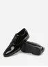 Where's That From Nick Black Oxford Wide Fit Lace Up Work Dress Shoes - 9 Image 5
