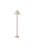 ValueLights Bobble Pink Floor Lamp with Pink Trim Scallop Shade - One Size Image 6