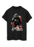 Spiral Galaxy Star Wars Mandalorian & Grogu Way Black Graphic T-Shirt - S Image 1