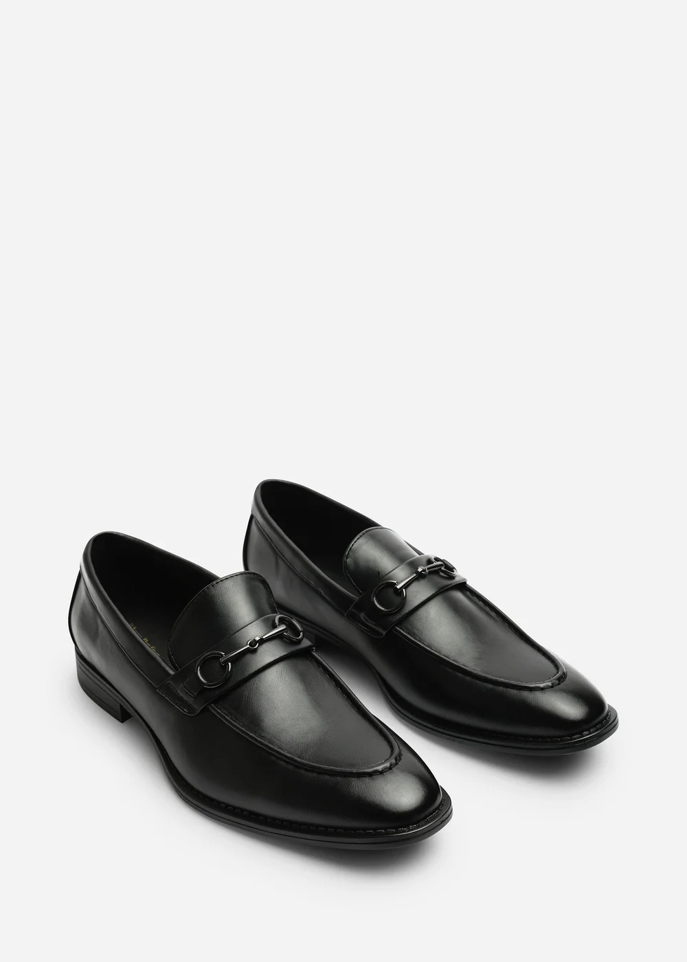 Where's That From Declan Black Pointed Toe Slip On Buckle Loafer - Size 7 Image 4