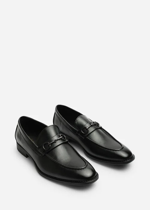 Where's That From Declan Black Pointed Toe Slip On Buckle Loafer - Size 7 Image 4