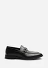 Where's That From Declan Black Pointed Toe Slip On Buckle Loafer - Size 7 Image 2