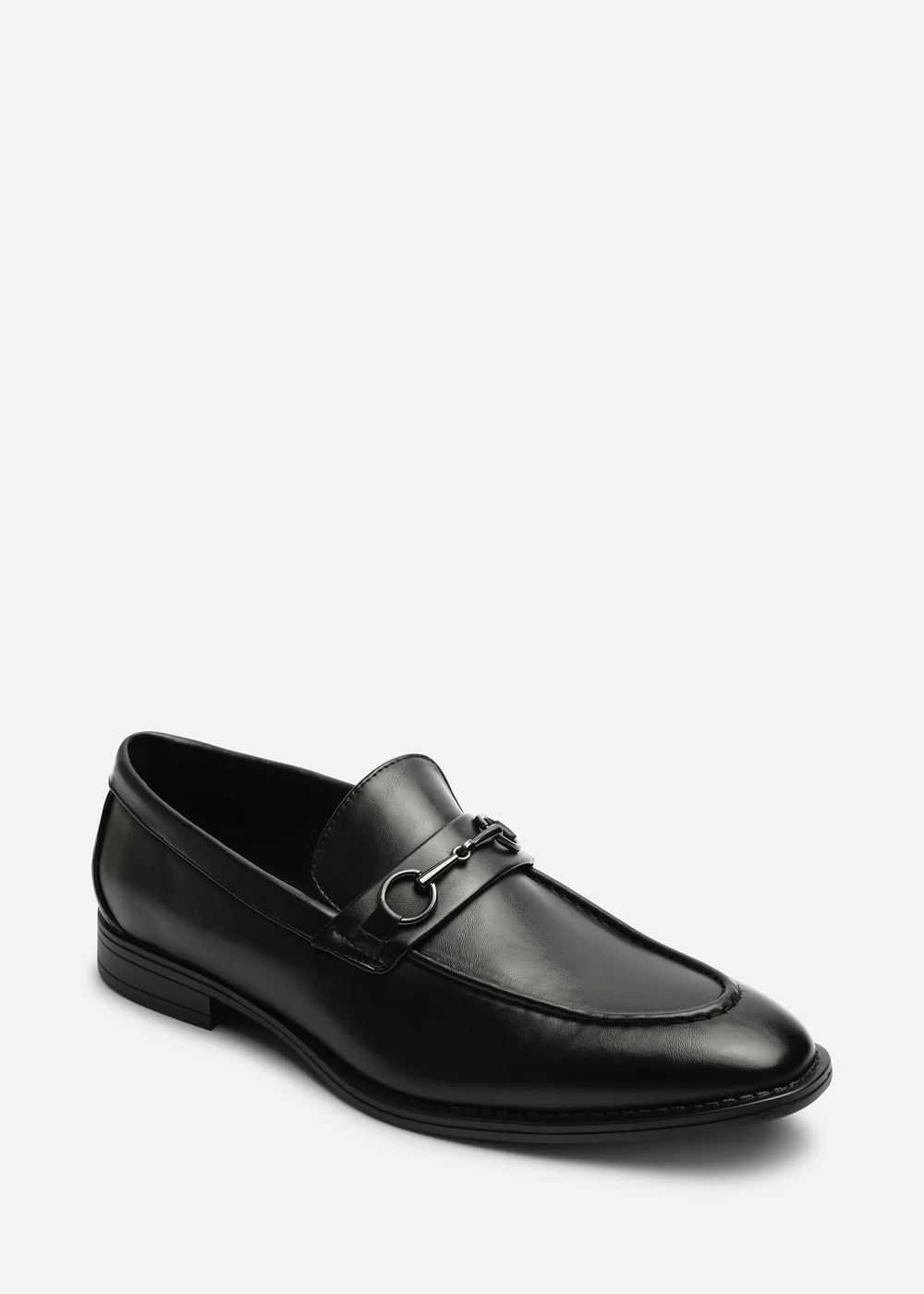 Where's That From Declan Black Pointed Toe Slip On Buckle Loafer - Size 7 Image 3