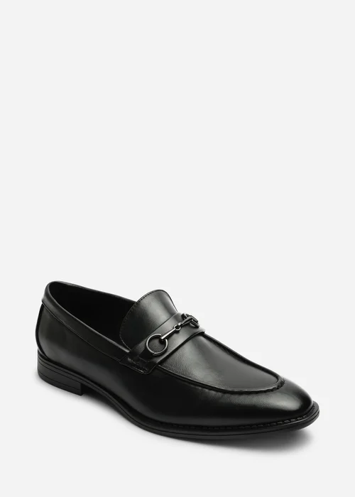 Where's That From Declan Black Pointed Toe Slip On Buckle Loafer - Size 7 Image 3