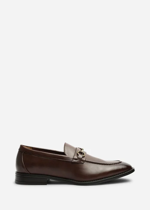 Where's That From Declan Dark Brown Pointed Toe Slip On Buckle Loafer - 12 Image 1