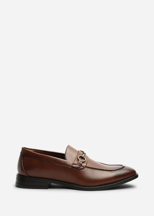 Where's That From Declan Tan Pointed Toe Slip On Buckle Loafer - Size 7 Image 1