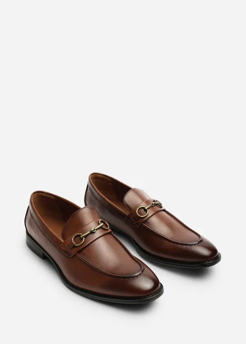 Where's That From Declan Tan Pointed Toe Slip On Buckle Loafer - Size 7 Image 3