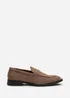 Where's That From Gavin Khaki Faux Suede Slip on Penny Loafer - 11 Image 1