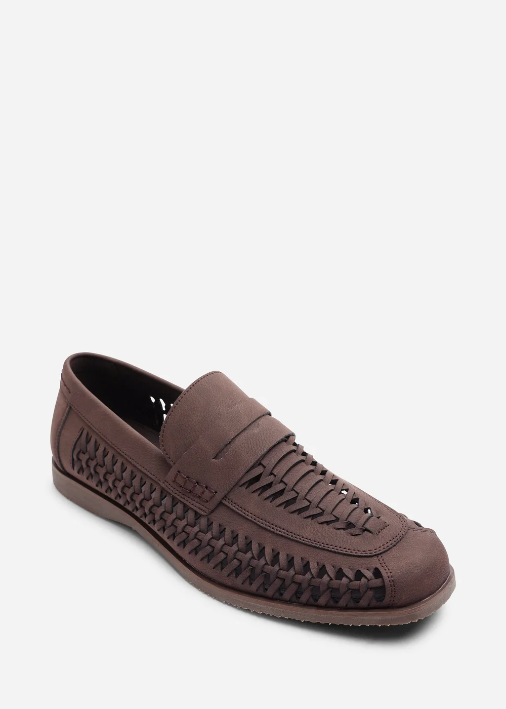 Where's That From Colby Brown Weave Slip on Loafers - 9 Image 3
