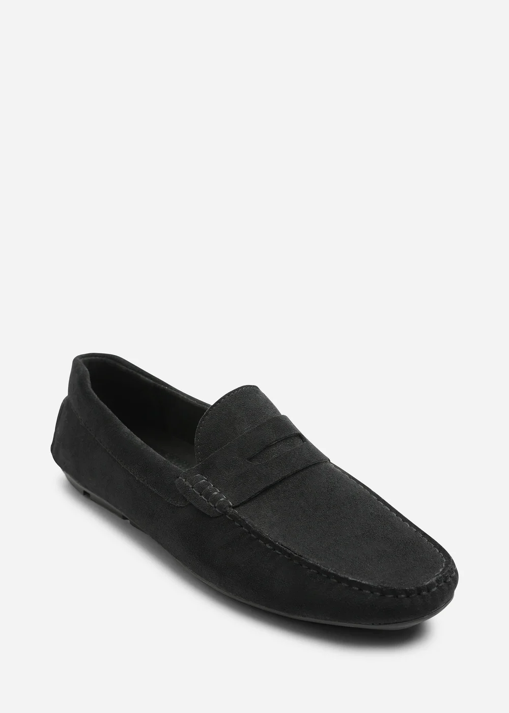 Where's That From Kyle Black Faux Suede Slip on Bubble Loafer - 7 Image 3