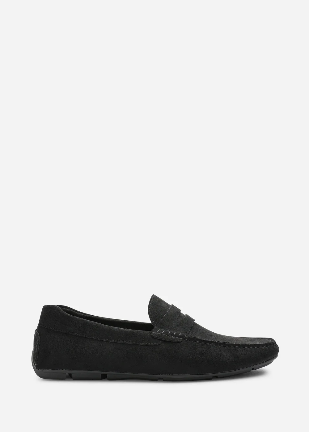 Where's That From Kyle Black Faux Suede Slip on Bubble Loafer - 7 Image 2