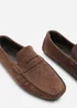 Where's That From Kyle Dark Brown Faux Suede Slip on Bubble Loafer - 11 Image 5