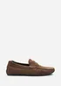 Where's That From Kyle Dark Brown Faux Suede Slip on Bubble Loafer - 11 Image 2