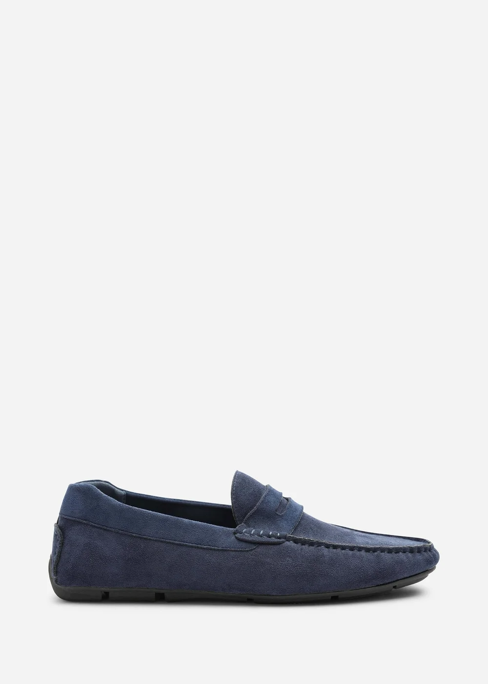 Where's That From Kyle Navy Faux Suede Slip on Bubble Loafer - 11 Image 2