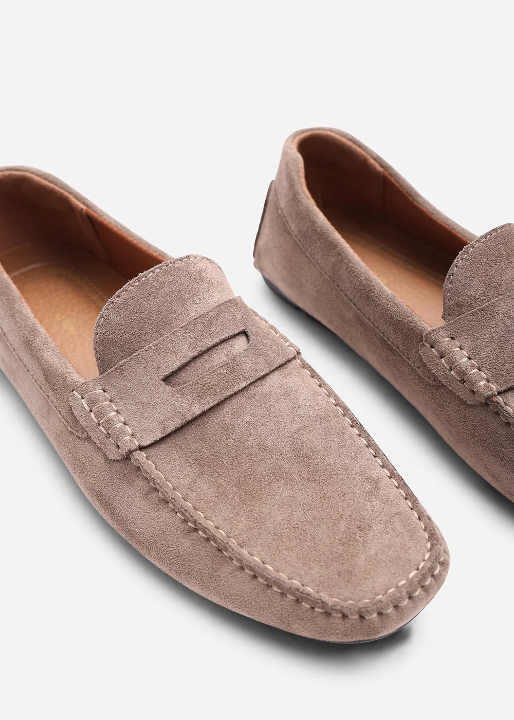 Where's That From Kyle Khaki Faux Suede Slip on Bubble Loafer - 12 Image 5