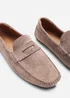 Where's That From Kyle Khaki Faux Suede Slip on Bubble Loafer - 12 Image 5