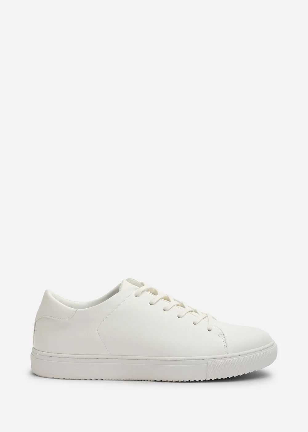 Where's That From Derek White Low Cut Lace Up Trainers - 7 Image 1