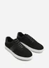 Where's That From Clark Black Low Cut Lace Up Trainers - 12 Image 4