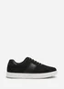 Where's That From Clark Black Low Cut Lace Up Trainers - 12 Image 2